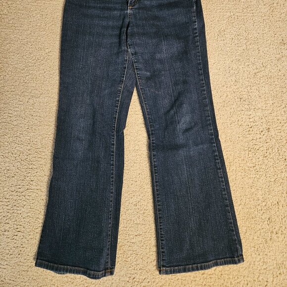 NYDJ Marilyn Straight Leg, Boot Cut , Washed Denim- Lift-Tuck Technology 10P - Picture 2 of 5